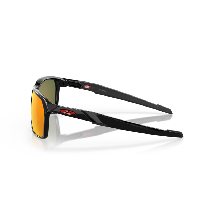 Oakley Portal X in Polished Black Prizm Ruby PolarizedLens-2